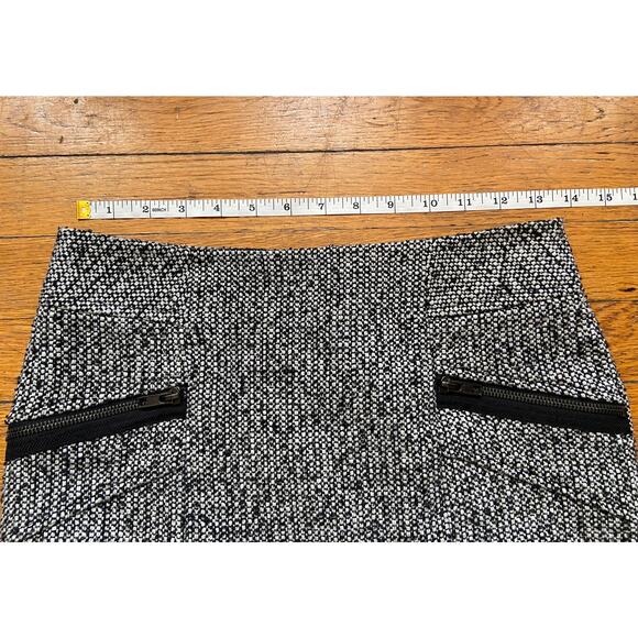 FOREVER 21 Black/White Speckled Wool Pencil Skirt sz XS - Picture 8 of 11